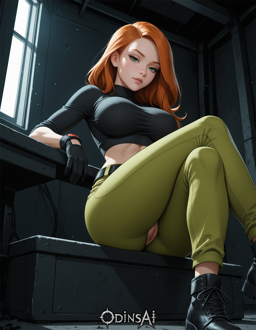 1girls, ai generated, ass, beautiful, big ass, big breasts, big butt, breasts, cute, detailed, disney, disney channel, female, female focus, female only, girly, hi res, highres, kim possible, kimberly ann possible, mobile wallpaper, odinsai, perfect body, perfect legs, small waist, wallpaper
