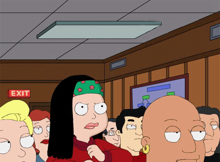 american dad, animated, breasts, casual, clothing, edit, female, flashing, hayley smith, human, nipples, nude, public, pussy, uncensored, vagina