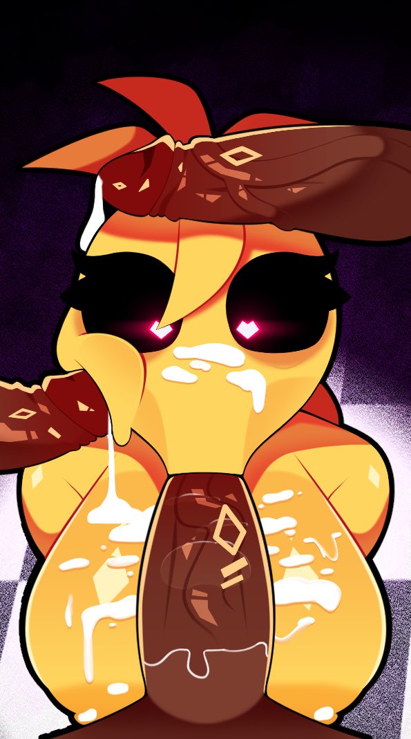 1girls 2d 2d_(artwork) 3boys :>= above_view absurd_res ahoge animatronic anthro anthro_female areola areolae aroused aroused_female artist_logo artist_name avian avian_humanoid bare_arms bare_back bare_breasts bare_chest bare_shoulders bare_skin big_breasts big_penis black_sclera blowjob_face blowjob_pov bodily_fluids bottomless bottomless_male breasts busty busty_female checkered_floor cock_hungry cock_worship cum cum_drip cum_dripping cum_dripping_from_penis cum_hungry cum_on_body cum_on_breasts cum_on_face cum_on_head cum_on_upper_body dark-skinned_male dark_skin digital_drawing_(artwork) digital_media_(artwork) dripping dripping_cum ejaculation erect_nipples erect_penis erection exposed exposed_breasts exposed_nipples exposed_penis exposed_shoulders eyelashes fellatio female five_nights_at_freddy's five_nights_at_freddy's_2 fnaf front_view furry furry_breasts furry_female galliform glistening glistening_body glistening_breasts glistening_eyes glistening_genitalia glistening_penis glistening_skin glowing_eyes group group_sex heart-shaped_pupils horny horny_female huge_breasts huge_cock huge_penis human human_on_humanoid humanoid in_love in_love_with_cock joints kneeling kneeling_female kneeling_oral_position large_penis larger_human larger_male looking_at_penis looking_down looking_down_at_penis lower_body male male_pov multiple_boys multiple_penises naked naked_female naked_male nipples no_bra no_panties no_underwear nude nude_anthro nude_female nude_male on_knees orange_areola orange_nipples partial_male partially_retracted_foreskin penis penis_against_cheek penis_against_face penis_awe penis_in_mouth penis_on_cheek penis_on_face penis_on_head pov pov_blowjob pov_male pseudo_hair puffy_areola puffy_nipples robot robot_girl robot_humanoid robot_joints saliva saliva_on_penis scottgames sheerly shiny_body shiny_breasts shiny_hair shiny_skin simple_background size_difference skindentation slut slutty_female smaller_anthro smaller_female smooth_skin staring_at_penis straight sucking sucking_penis thick_penis topless topless_anthro topless_female toy_chica_(fnaf) uncircumcised unseen_male_face upper_body vein veiny_penis voluptuous voluptuous_female watermark white_eyes wide_eyed yellow_body yellow_hair yellow_skin