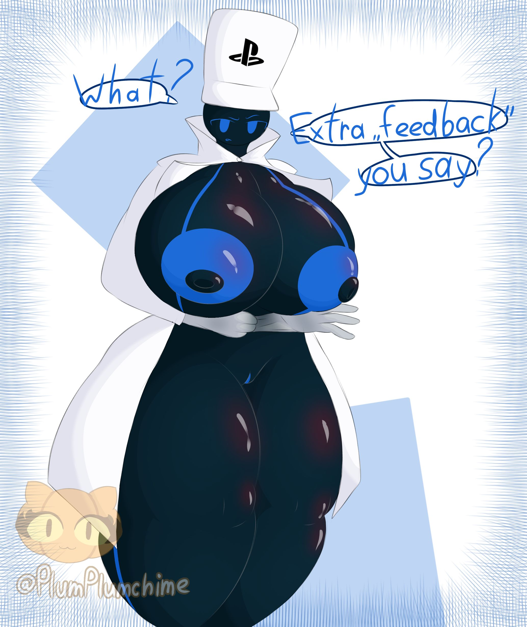 1girls, ass, big ass, big breasts, big butt, big thighs, breasts, console, console-tan, enormous ass, enormous breasts, enormous butt, enormous thighs, female, gigantic ass, gigantic breasts, gigantic butt, gigantic thighs, huge ass, huge breasts, huge butt, huge thighs, humanization, humanized, hyper, hyper ass, hyper breasts, hyper butt, massive ass, massive breasts, massive butt, massive thighs, playstation, playstation 5, plumkinplumchime, ps5, ps5-tan, puffy nipples, pussy