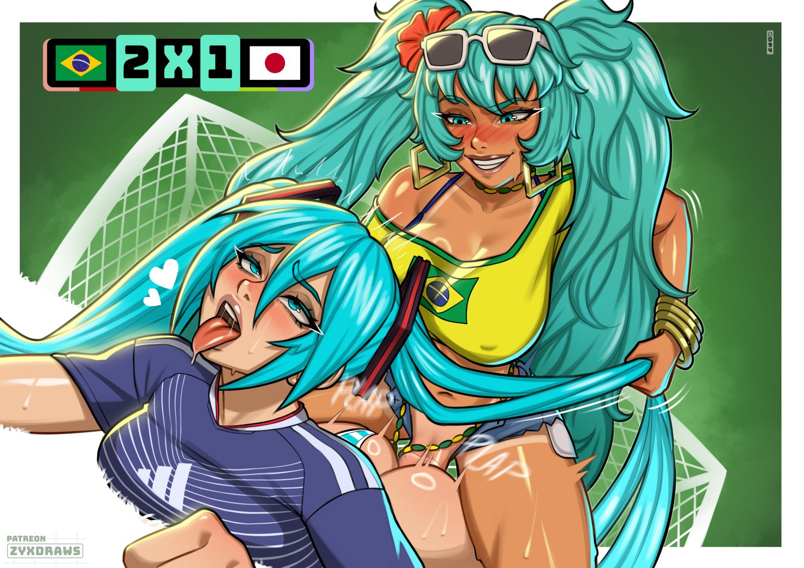 1dickgirl, 1futa, 1futa1girl, 1futanari, 1girl, 1girl1futa, 1girls, 2026, brazilian, brazilian female, brazilian futa, brazilian miku, femsub, football, from behind, from behind position, futa on female, futa with female, futadom, futanari, hatsune miku, prone bone, selfcest, sex, tagme, vocaloid, world cup, zyxdraws