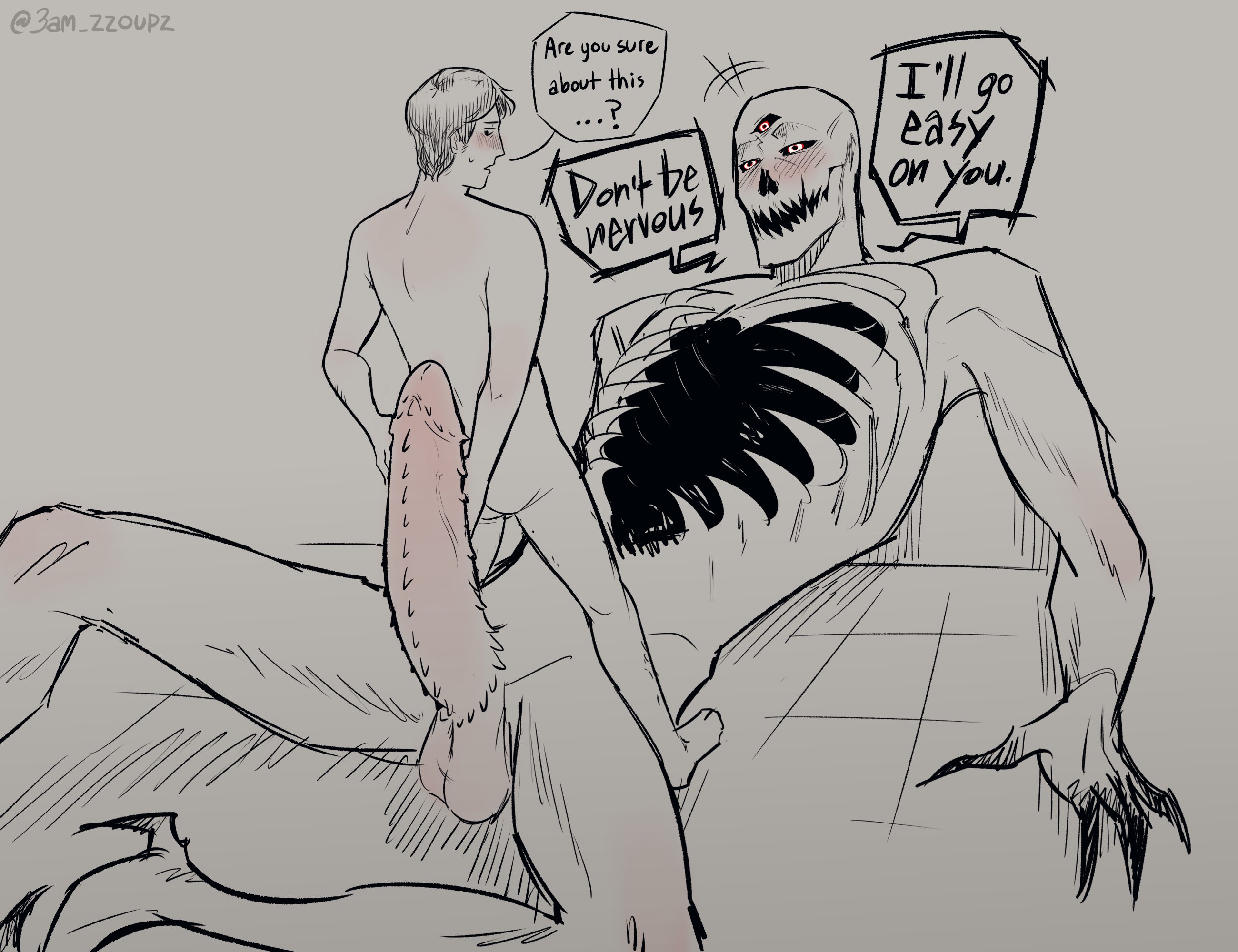 anal sex, astaroth (faith), father john ward, imminent anal, imminent penetration, monsterfucking, priest, zzoupz
