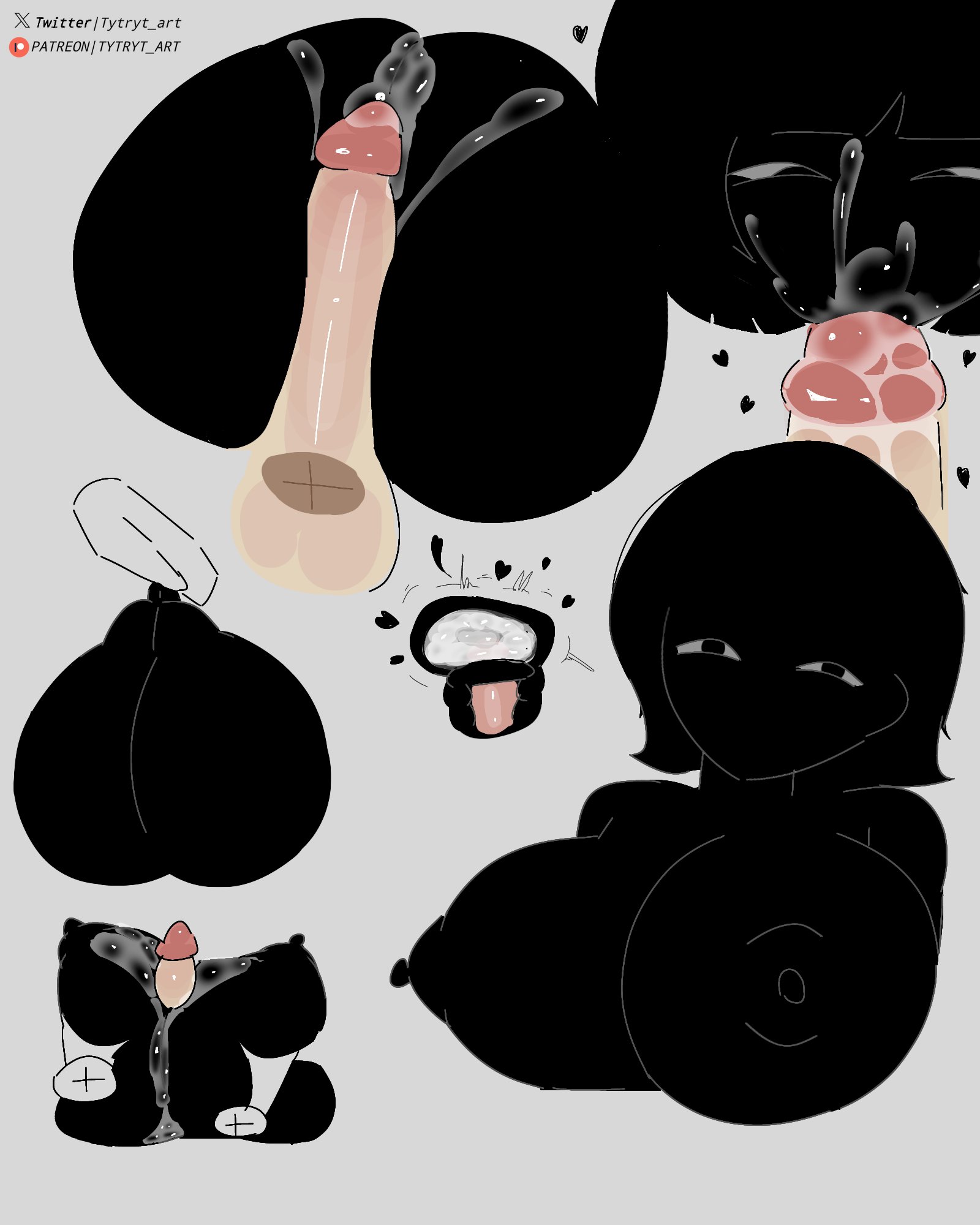 1girl, 1girls, ass, assjob, big boobs, big breasts, big penis, blowjob, boobs, breasts bigger than head, cock, cum, cum in womb, cum inside, cum on ass, cum on breasts, cum on face, dick, female, nate (nate hand gesture), nate hand gesture, paizuri, penetration, penis, pulling nipples, tagme, tagme (artist), titfuck, titjob, tits, void, womb
