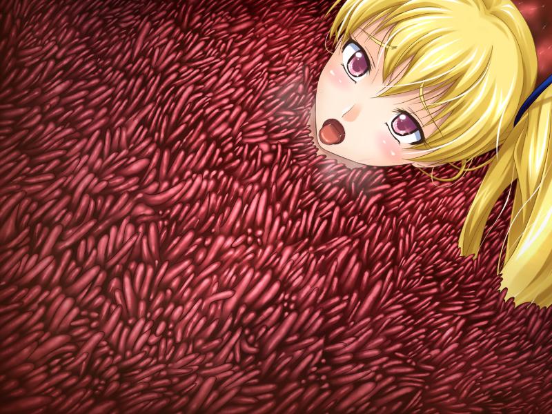 bare_legs black_lilith blonde_hair bondage breasts cohagen_nanaho creature female forced game_cg hair_ornament hair_ribbon huge_breasts long_hair moaning monster nipples raikou_no_taimashi_nanaho_injin_fukkatsu rape ribbon sex shiny_skin tentacle tied_hair twintails vaginal_penetration zundarepon