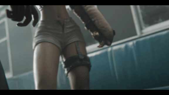 16:9_aspect_ratio 1boy 1girls 3d 3d_render armor black_gloves black_hair breasts breasts_out_of_clothes brown_eyes clothing exposed_breasts feet feet_focus female final_fantasy final_fantasy_vii final_fantasy_vii_remake fingerless_gloves gloves green_sweater head_out_of_frame headband headwear high_resolution licking looking_up male materia nagoonimation nipples penis rude_(final_fantasy_vii) shoulder_armor shuriken sleeveless sleeveless_turtleneck square_enix straight sweater sweater_lift teenage_girl teenager tekoki turtleneck uncensored very_high_resolution yuffie_kisaragi