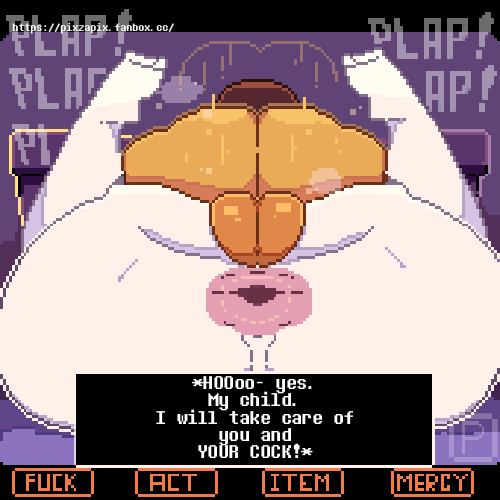 1boy 1boy1girl 1female 1girls anus ass asshole background balls bed big_ass bigger_female bigger_sub deltarune english_text frisk goat mating_press milf mother mother_and_son naked on_bed on_top pixzapix plap sex smaller_dominant smaller_male sound_effects spread_anus spread_legs text toriel undertale vaginal_penetration watermark white_fur yellow_skin