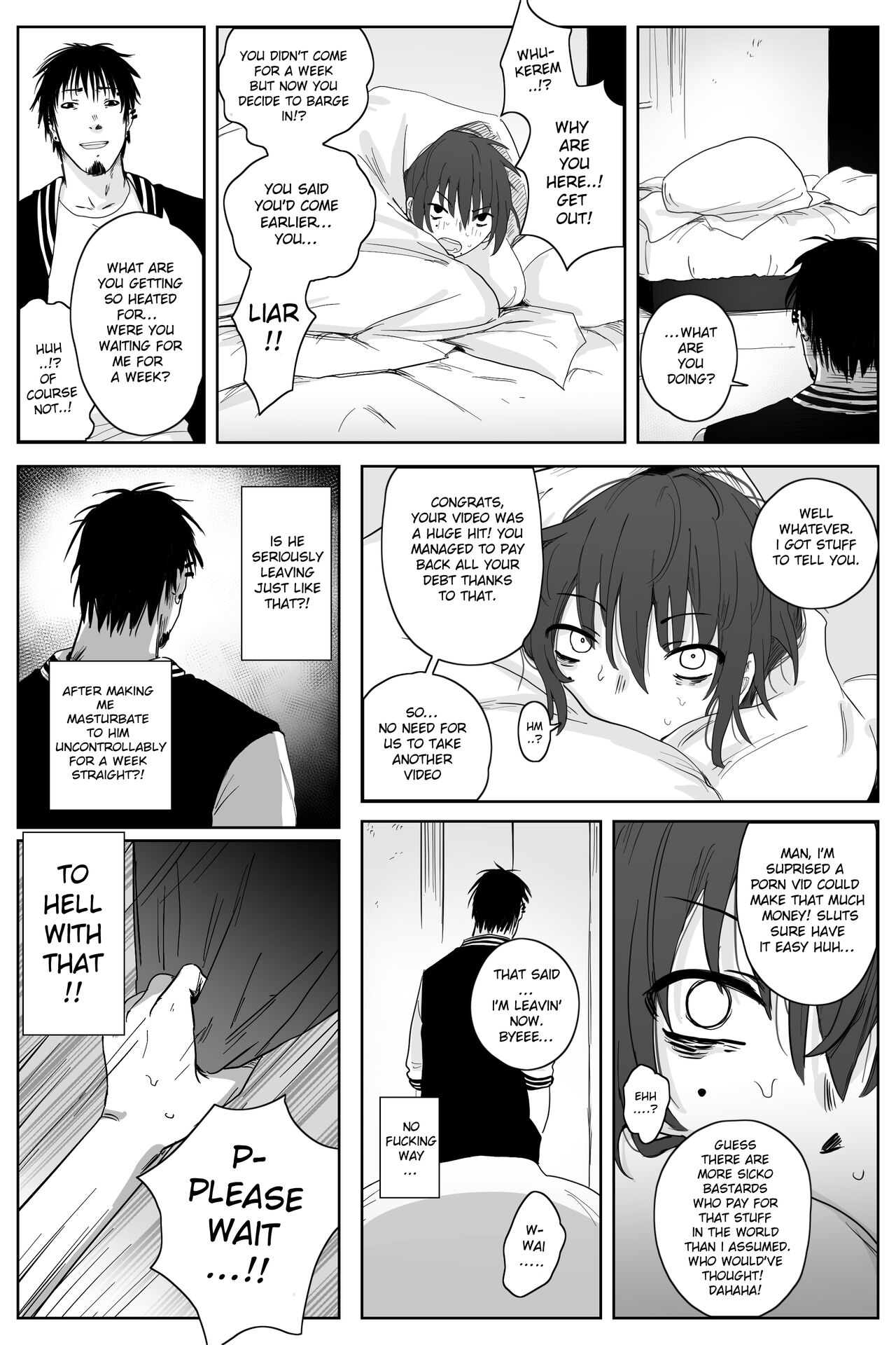 2boys, english, english text, gay, gay male, male, oc, original, original character, plot, schweinchen31, text, text bubble, yaoi