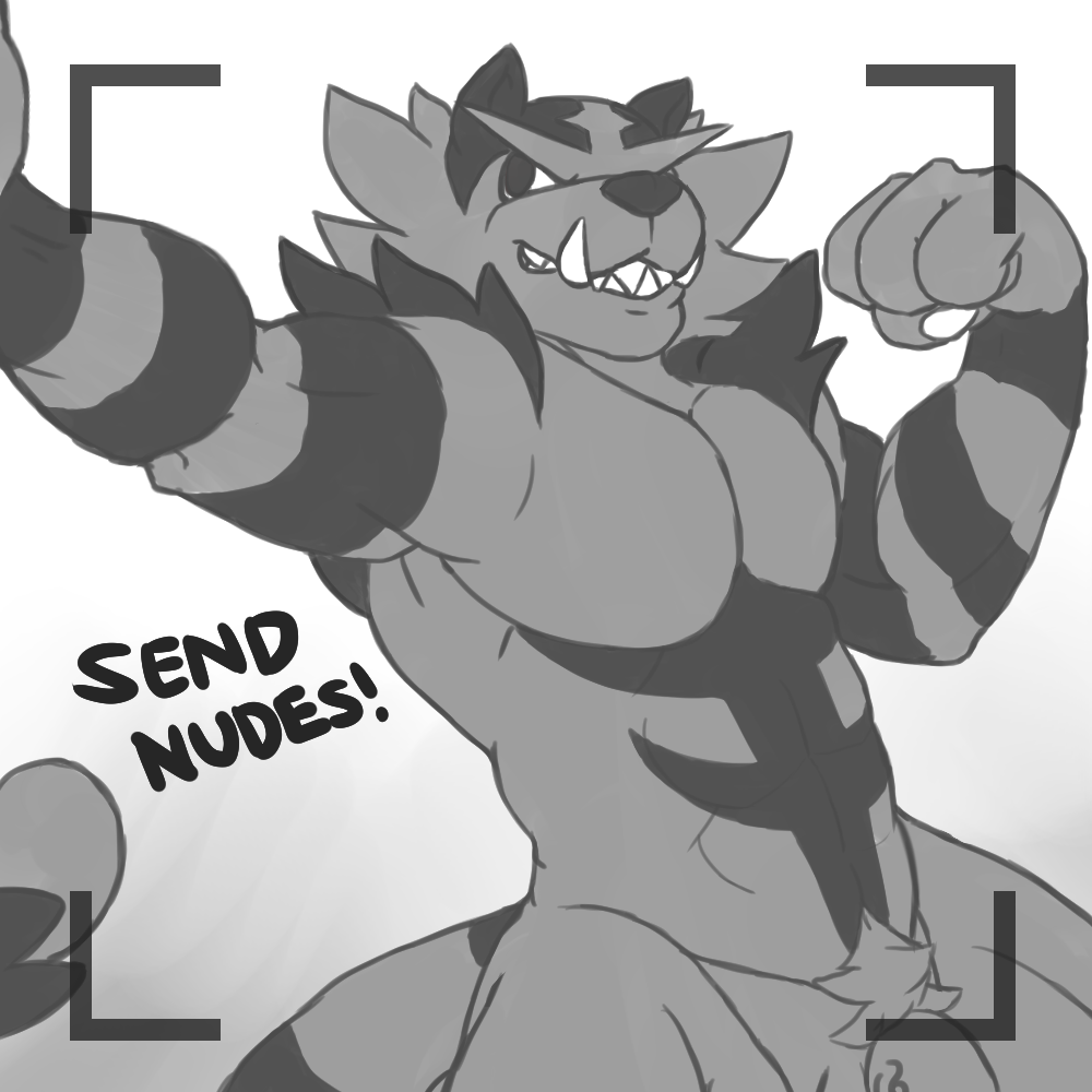 1boy armpits barazoku belly camera dick_pic fangs feline flaccid flexing furry incineroar kairyu211 male male_only muscular muscular_male nintendo no_nipples nude penis pokemon pokemon_sm pubic_hair recording selfie sending_nudes smile solo standing tail teeth testicles text veins veiny_penis video_games