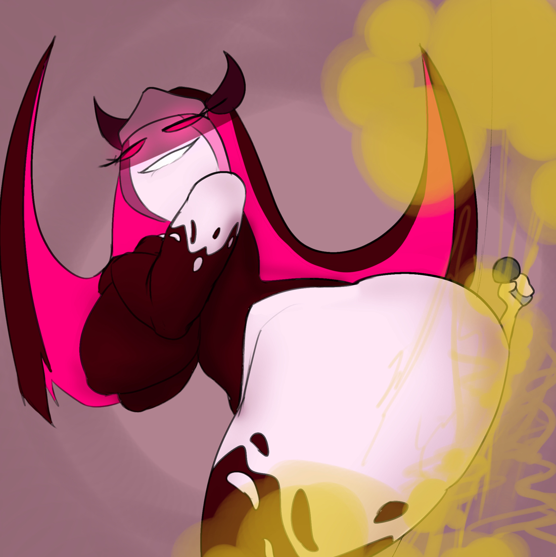 ass, ass focus, butt crush, demon, enjoying farts, fart, fart fetish, fart torture, fat ass, female, friday night funkin, looking back, meonsausage, sarvente (dokki.doodlez), smothering ass, smug, stinky, succubus, teasing