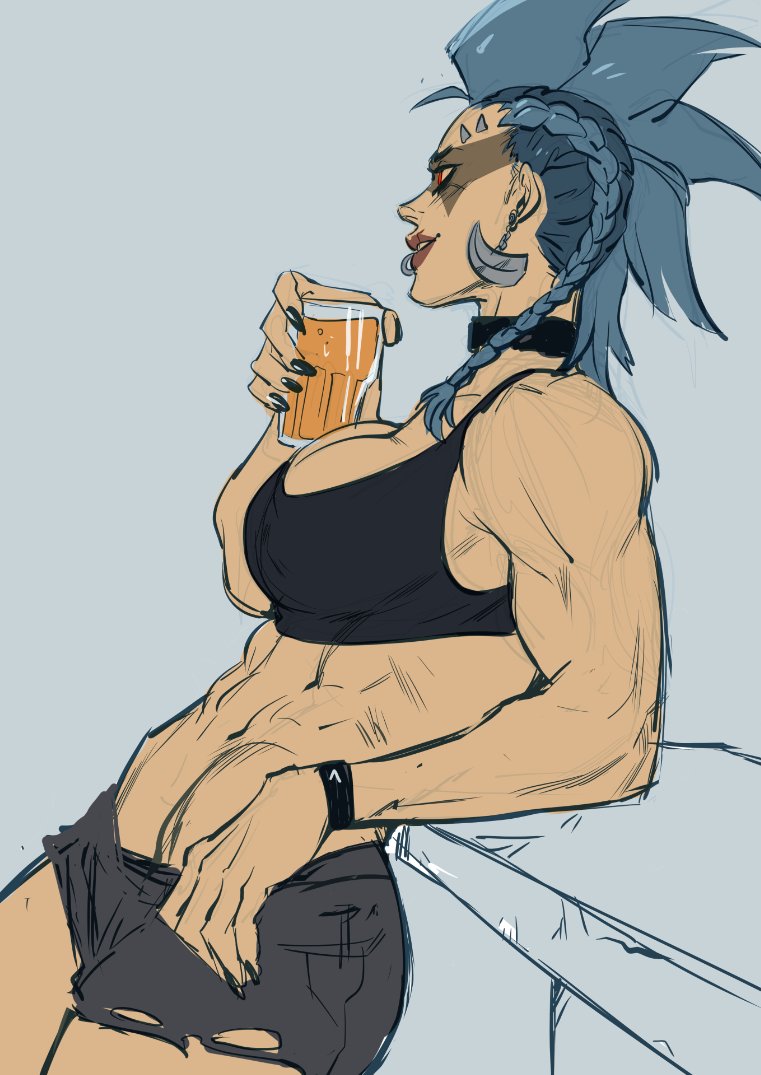1girls, activision, big ass, big breasts, big thighs, blizzard entertainment, breasts, bust, busty, chest, curvaceous, curvy, curvy figure, digital media (artwork), female, hips, hourglass figure, huge ass, huge breasts, huge thighs, junker queen, large ass, large breasts, large thighs, legs, mature, mature female, odessa stone, overwatch, overwatch 2, slim waist, strstyler, thick, thick hips, thick legs, thick thighs, thighs, voluptuous, waist, wide hips, wide thighs