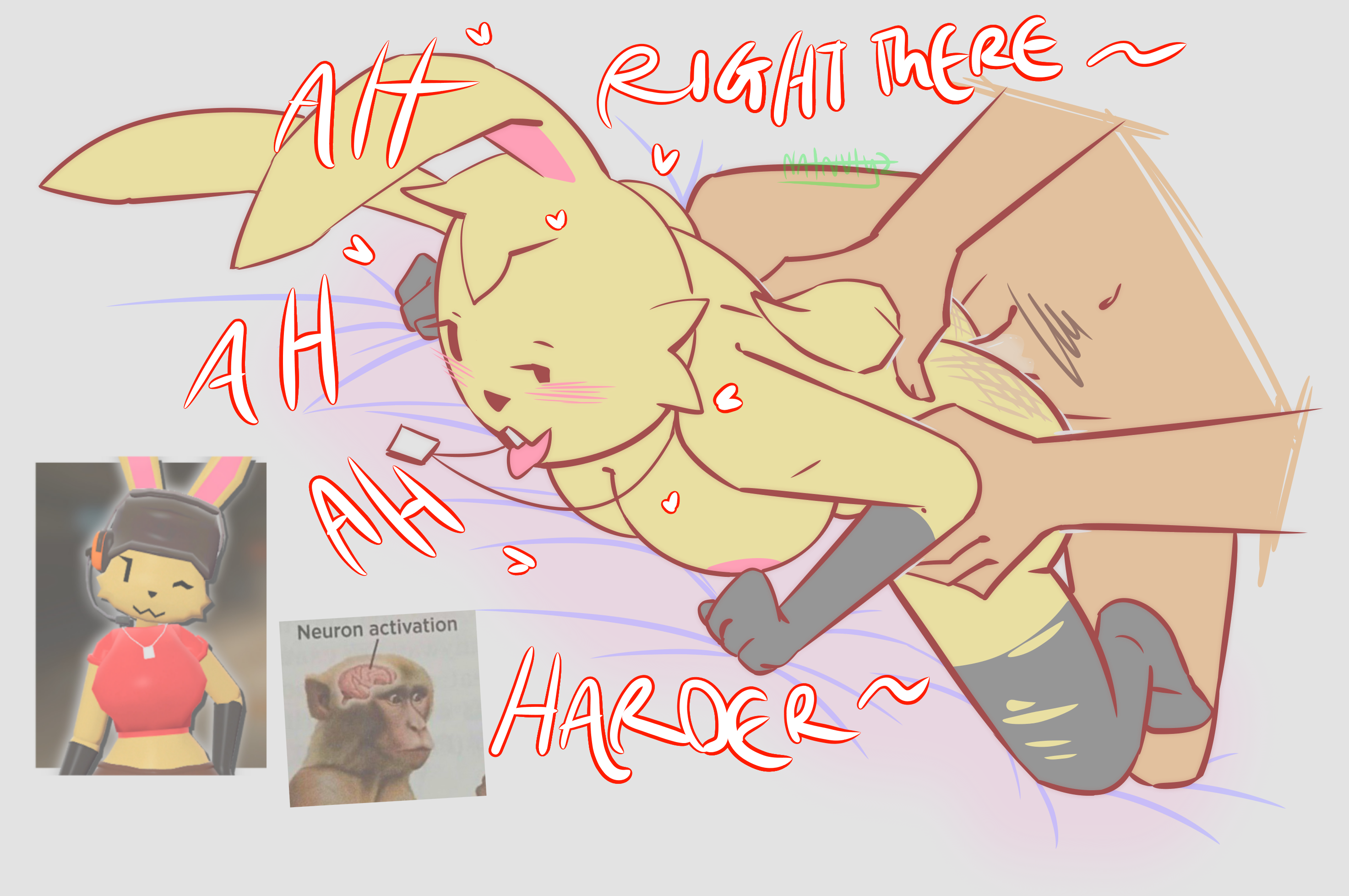 beige fur, blonde fur, blush, bunny, bunny girl, bunny scout (team fortress 2), fanart, femscout, funny, furry, lucy (usernamecipher), male/female, meme, natnutyz, penetration from behind, rule 46, rule 63, scout (team fortress 2), selfcest, selfcest?, sex, team fortress 2, team fortress 2 mod, tongue, tongue out, usernamecipher