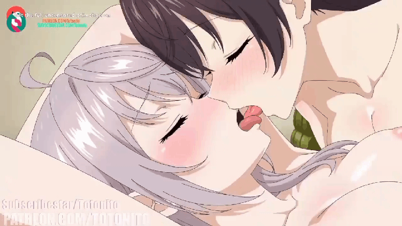 alisa mikhailovna kujou, breasts, kissing, suou yuki, tokidoki bosotto russian de dereru tonari no alya-san, yuri