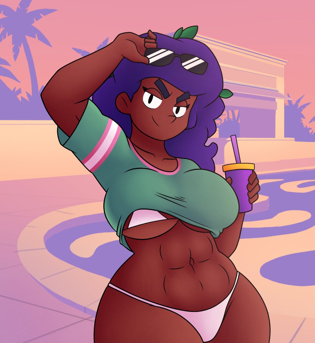 Rosa (Brawl Stars) Rule 34 Image