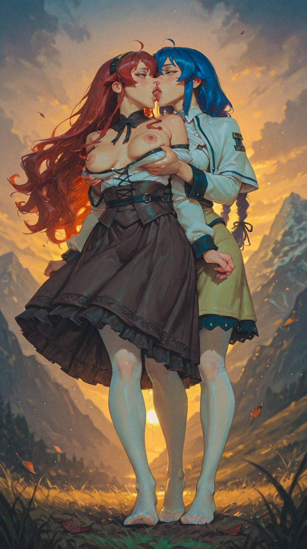 Eris Greyrat (Mushoku Tensei) Rule 34 Image