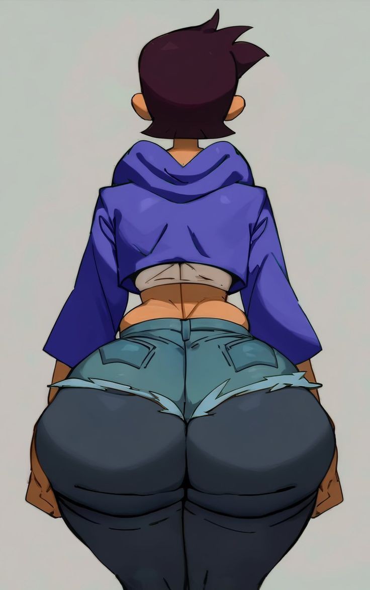 1girls artist_request from_behind huge_ass luz_noceda massive_ass short_hair the_owl_house thick_thighs wide_hips