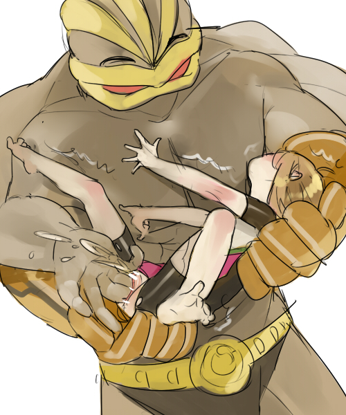 1girls, 4 arms, alternate hair color, alternate outfit, ambiguous gender, artist request, ass, barefoot, belt, big dom small sub, big hands, bike shorts, blonde hair, blush, bodysuit, censored, closed eyes, clothed, feet, female, femsub, fingering, gloves, grey skin, holding, human, insertion, interspecies, larger male, legs up, machamp, male, maledom, masturbation, monster, multi arm, multi limb, muscles, muscular, nintendo, no nipples, open mouth, orgasm, pale skin, pokemon, pokemon (species), pokemon sm, pokephilia, pussy, pussy juice, reaching, selene (pokemon), short hair, simple background, size difference, skintight, smaller female, smile, soles, spread legs, squirting, standing, toes, topless, torn bike shorts, torn clothes, trembling, uncensored, underwear, white background