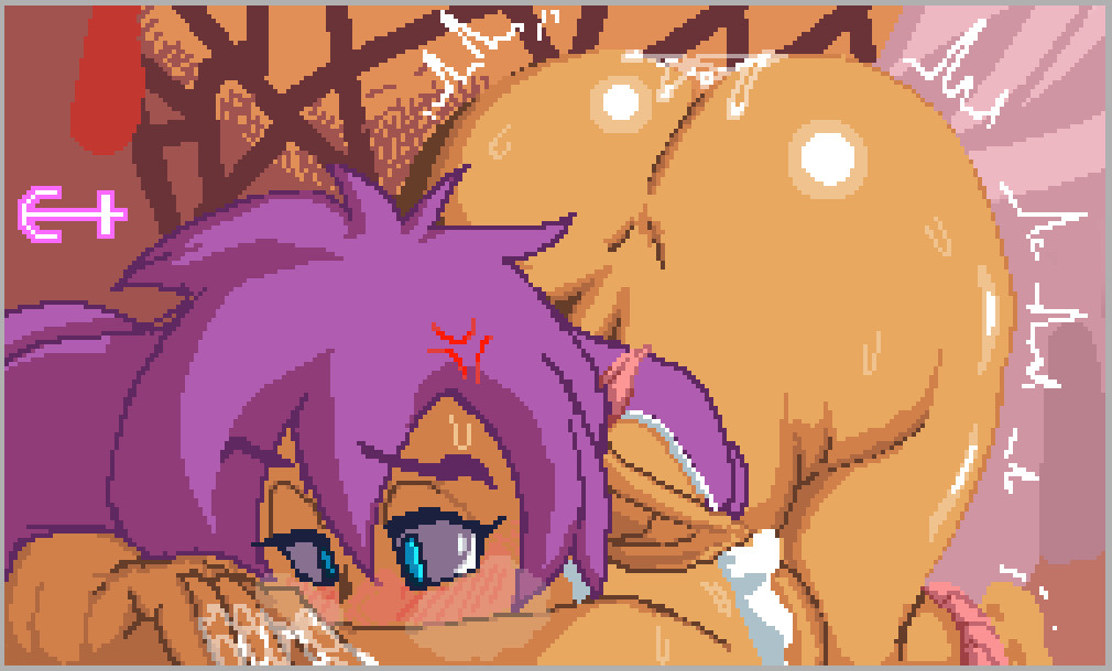 ass ass_up big_butt crossman digital_media_(artwork) female genie masturbation orgasm pixel_(artwork) pointy_ears shantae shantae_(series) slightly_chubby slightly_chubby_female wayforward wayfoward wet_fingers