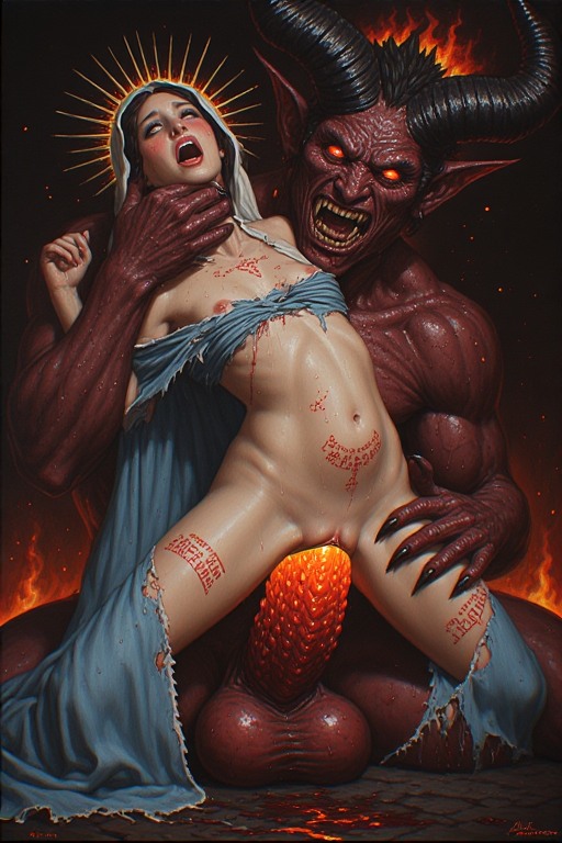 Virgin Mary (Religion) Rule 34 Image