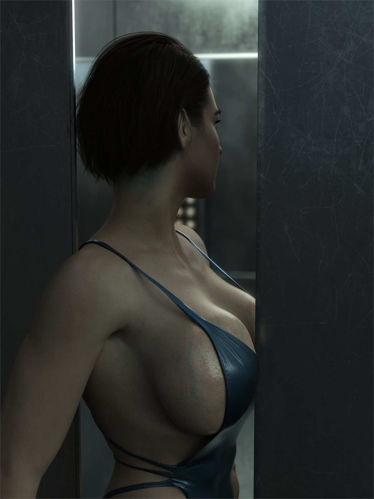 1girls 3d big_ass big_breasts breasts capcom chest curvaceous curvy curvy_figure digital_media_(artwork) female hips hourglass_figure huge_ass huge_breasts jill_valentine large_ass large_breasts legs light-skinned_female light_skin mature mature_female resident_evil resident_evil_3 sideboob slim_waist squeezing squeezing_breasts thick thick_hips thick_legs thick_thighs thighs voluptuous waist wide_hips word2