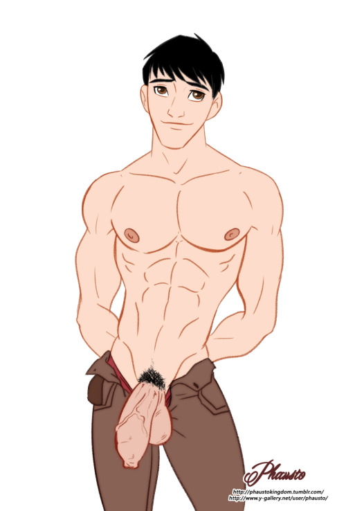 1boy, abs, asian, asian male, balls, big hero 6, flaccid, foreskin, long foreskin, male, male only, marvel, marvel comics, muscles, nipples, penis, phausto, pubic hair, solo, tadashi hamada, uncensored, uncircumcised, uncut, unretracted foreskin, yaoi