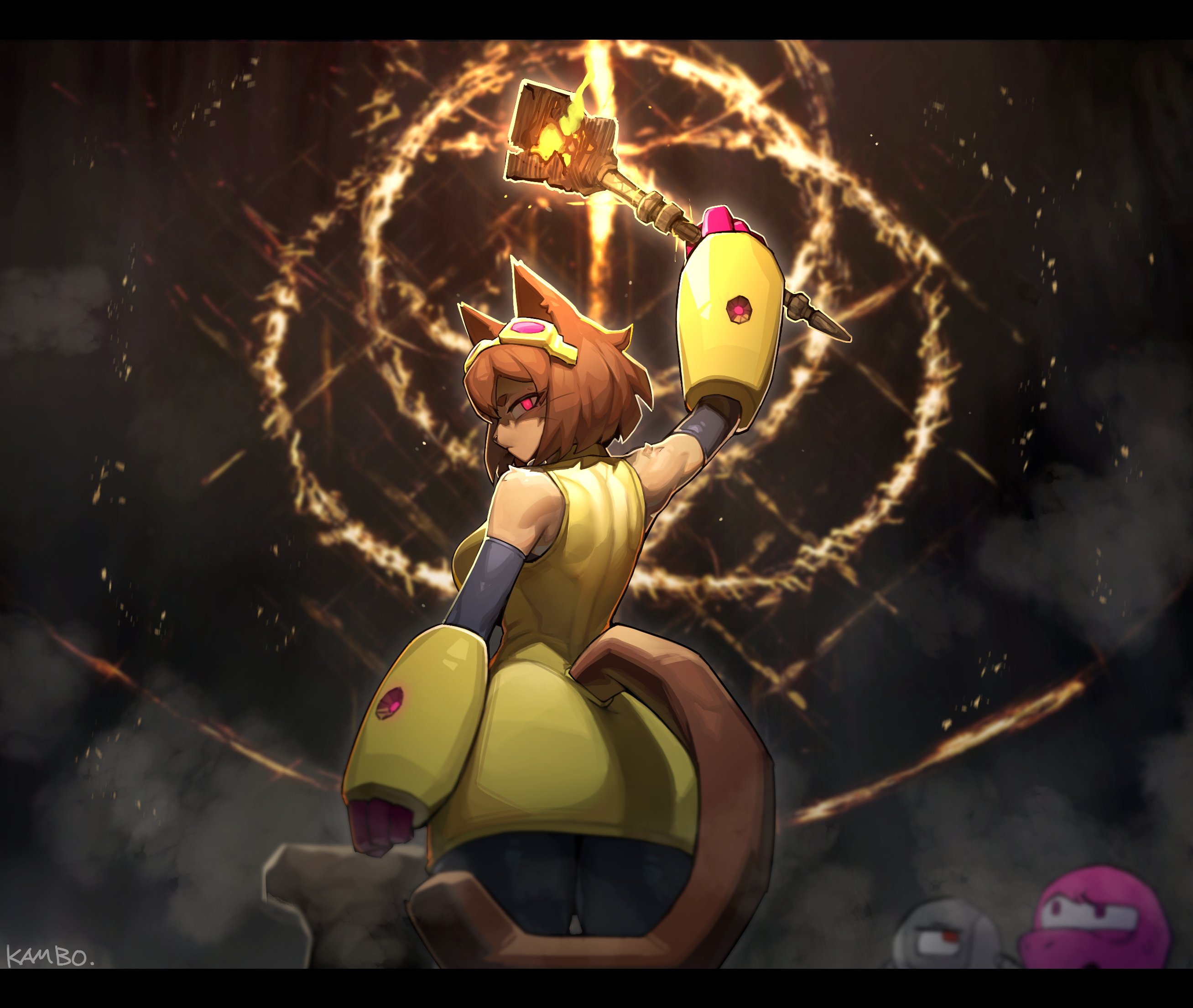 2026, 2d, 2d (artwork), 2d artwork, big ass, big breasts, breasts, bubble butt, crossover, elden ring, female, fromsoftware, furry, gameoverse, glitch productions, gobbles (gameoverse), goes hard, huge ass, huge breasts, janjin192, kaboodle (gameoverse), kambo, kit (gameoverse), kit bodega, tagme, thick thighs, wide hips