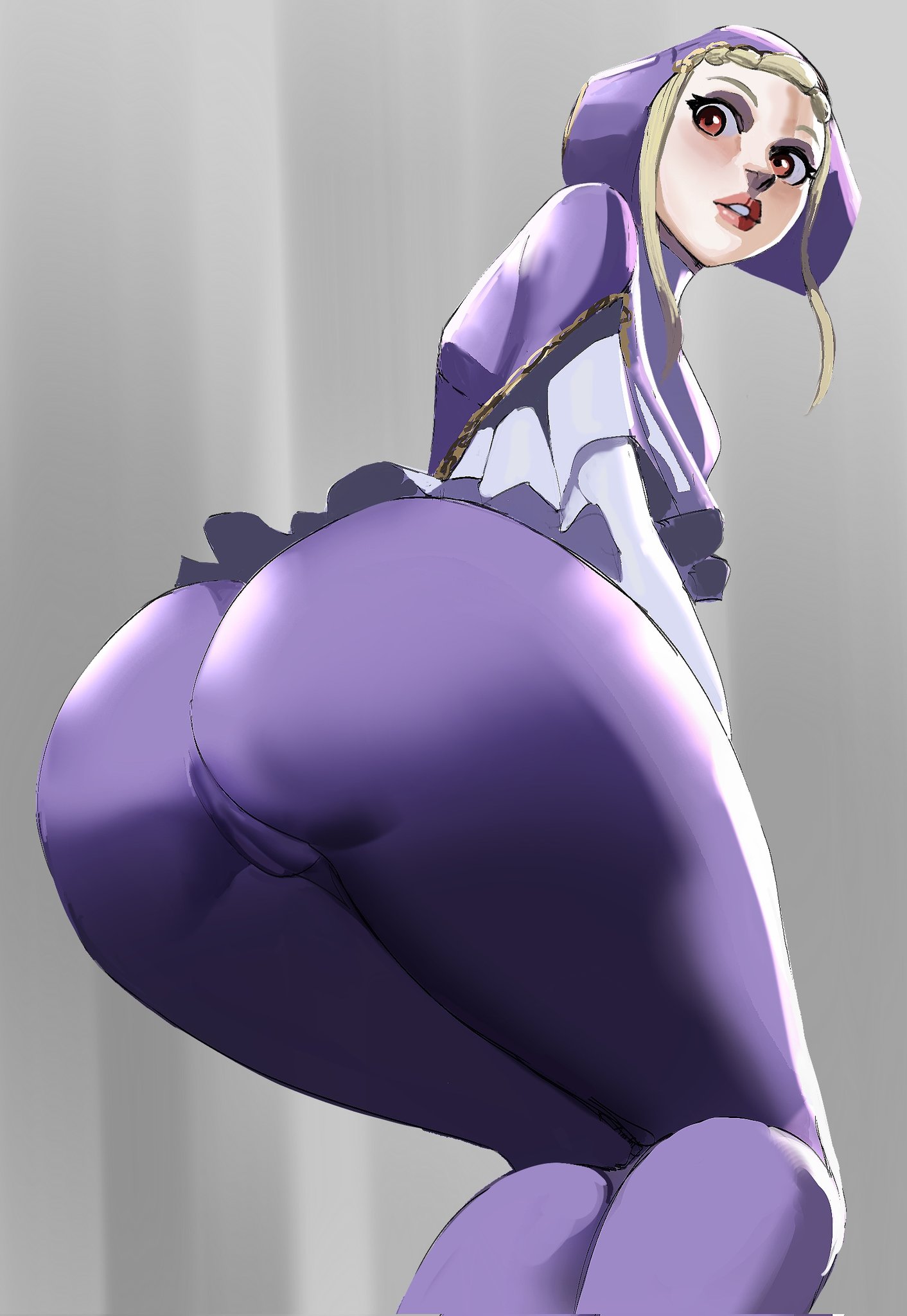ass, big ass, cameltoe, clothed, ingrid (capcom), mashingvaquita, street fighter, street fighter 6, thick thighs