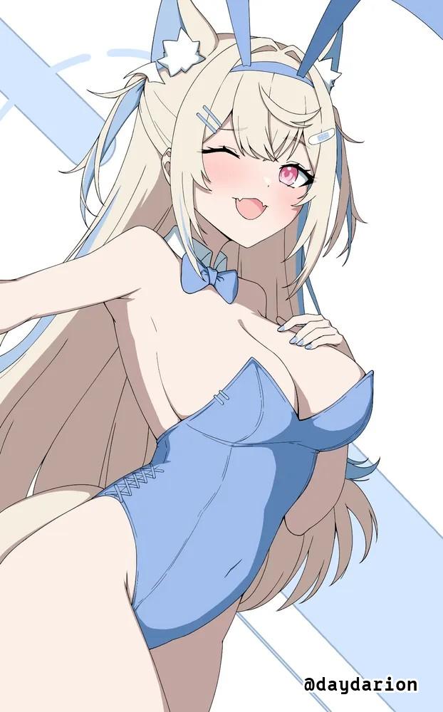 ;), 1girls, 2d, 2d (artwork), 2d artwork, adult, adult female, armpits, belly, belly button, big boobs, big breasts, blonde, blonde female, blonde hair, blonde hair female, blonde-haired female, blue bowtie, blue bunny ears, blue bunnysuit, blue fingernails, blue hair, blue hairband, blue leotard, blue nail polish, blue nails, blue topwear, blue-haired female, blush face, blush lines, blushing, blushing female, bowtie, breasts, bunny ears, bunnygirl, bunnygirl outfit, bunnysuit, busty, busty female, busty girl, cleavage, collar, collarbone, dayyo (daydarion/day-chan), digital, digital art, digital drawing, digital drawing (artwork), digital media, digital media (artwork), drawing, eye closed, female, female focus, female only, fingernails, fingers, flushed, flushed face, fuwawa abyssgard, groin, hair between eyes, hair clip, hair clips, hairclip, hairclips, hand on chest, hand on own chest, hololive, hololive english, hourglass figure, inframammary fold, inguinal crease, inguinal ligament, large boobs, large breasts, lean figure, leotard, long hair, looking at viewer, mature, mature female, midriff, nail polish, nails, narrow waist, navel, one eye closed, one eye open, open mouth, open mouth smile, parted lips, pink eyes, pink-eyed female, posing, posing for the viewer, shoulders, simple background, slender body, slender waist, slim female, slim waist, smile, smiley face, smiling, smiling at viewer, solo, standing, thick thighs, thighs, tongue, topwear, touching chest, two side up, upper body, virtual youtuber, vtuber, vtuberfanart, white background, white collar, wide hips, wink, winking, winking at viewer, winking eye, youtuber, youtuber girl