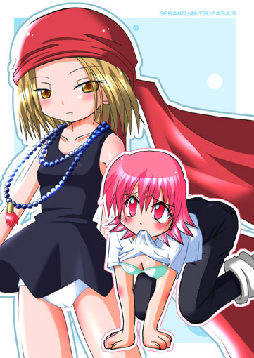 anna_kyoyama bra clothing dress panties shaman_king tagme tamao_tamamura