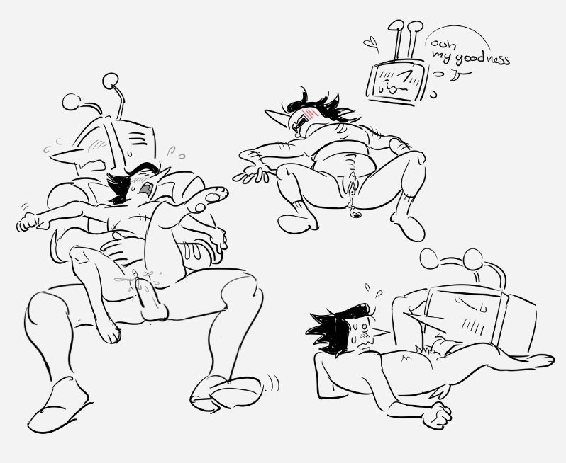 cum in pussy, cum inside, cunnilingus, deltarune, gardnafterprty, gay, gay sex, lap sex, male only, male/male, sitting on lap, sitting on person, size difference, spamtenna, spamton g spamton, tenna (deltarune), vaginal penetration, yaoi