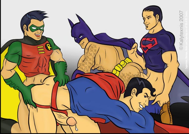 4boys abs age_difference anal anal_penetration anal_sex ass ass_grab batman batman_(bruce_wayne) batman_(series) biceps black_hair blue_eyes boots bottomless bruce_wayne cape_pull clark_kent clothed_sex conner_kent cum cum_drip dc dc_comics doggy_style erect_nipples erect_nipples_under_clothes erect_while_penetrated father_and_son gay gloves group_sex happy_sex human hybrid_race interspecies jockstrap_aside justice_league kal-el kon-el kryptonian looking_back male male/male male_only mask mostly_nude muscles orgy pants_down pecs penis precum_drip robin_(dc) robin_(tim_drake) smile superboy superboy_(conner_kent) superman superman_(clark_kent) superman_(series) tim_drake vein veiny_penis yaoi younger_dom_older_sub younger_penetrating_older