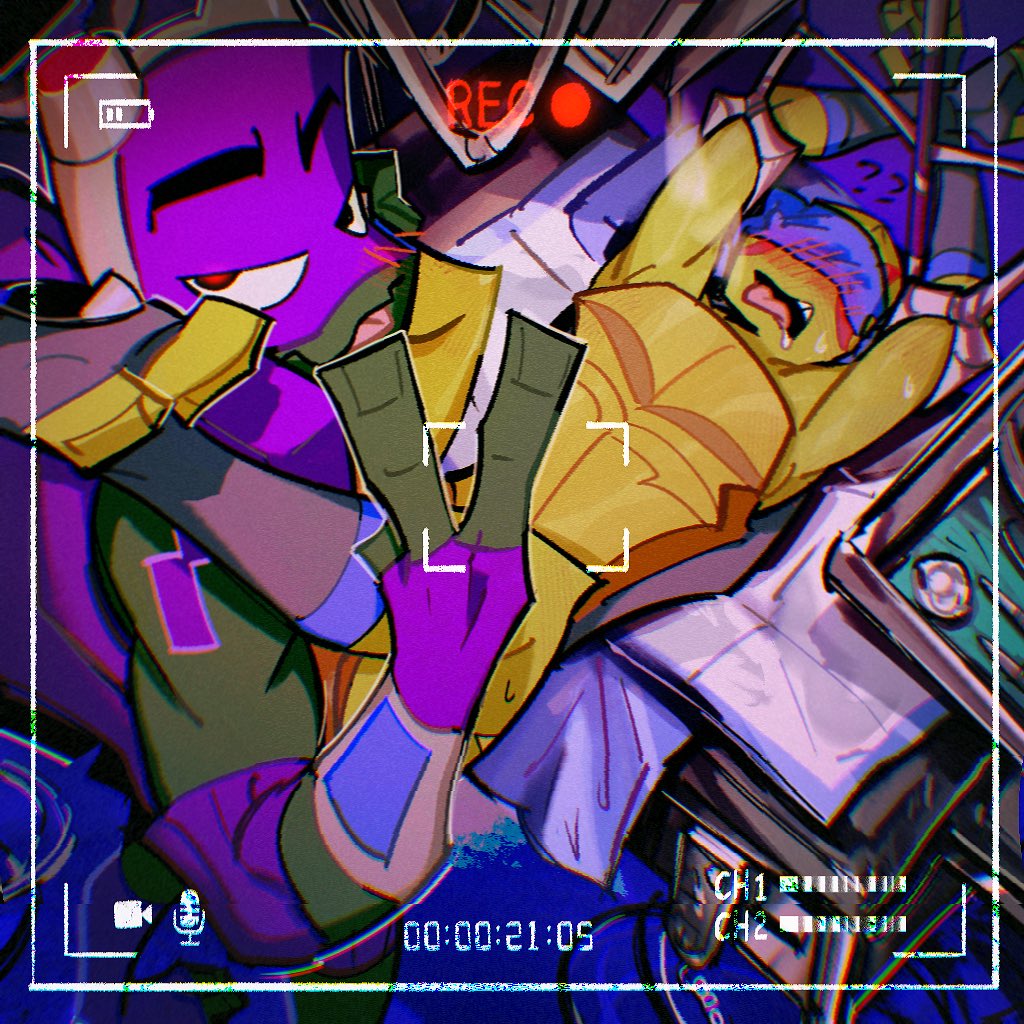 donatello donatello_(tmnt) donatello_versace drool drooling gay gay_domination gay_sex incest leo leonardo leonardo_(rise_of_the_tmnt) leonardo_(tmnt) live nsfw record recording tongue_out washhothand yaoi