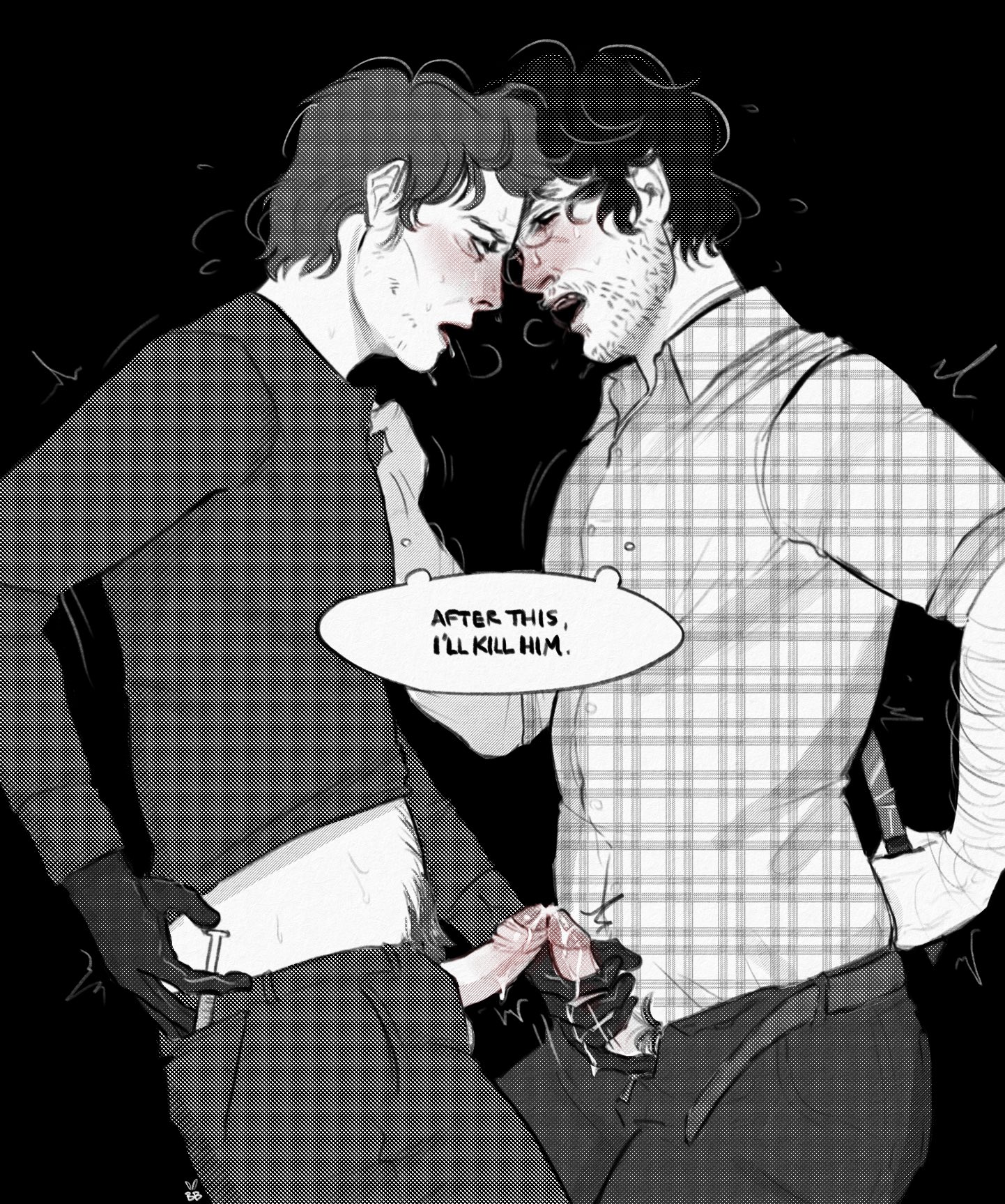 Will's eyes fluttered open a deeper connection between them