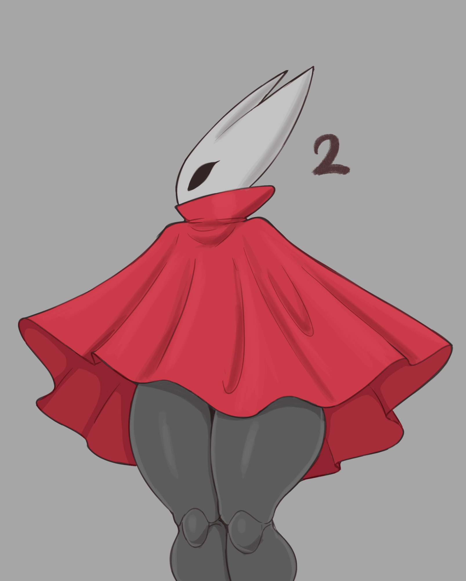 1girls, 2 horns, alternate body type, alternate breast size, arthropod, artist name, big ass, big breasts, big butt, black body, black skin, breasts, bubble ass, bubble butt, bug, bug girl, female, female only, hollow knight, hollow knight: silksong, hornet (hollow knight), large ass, large breasts, large butt, mehdrawings, mehll0w, silksong