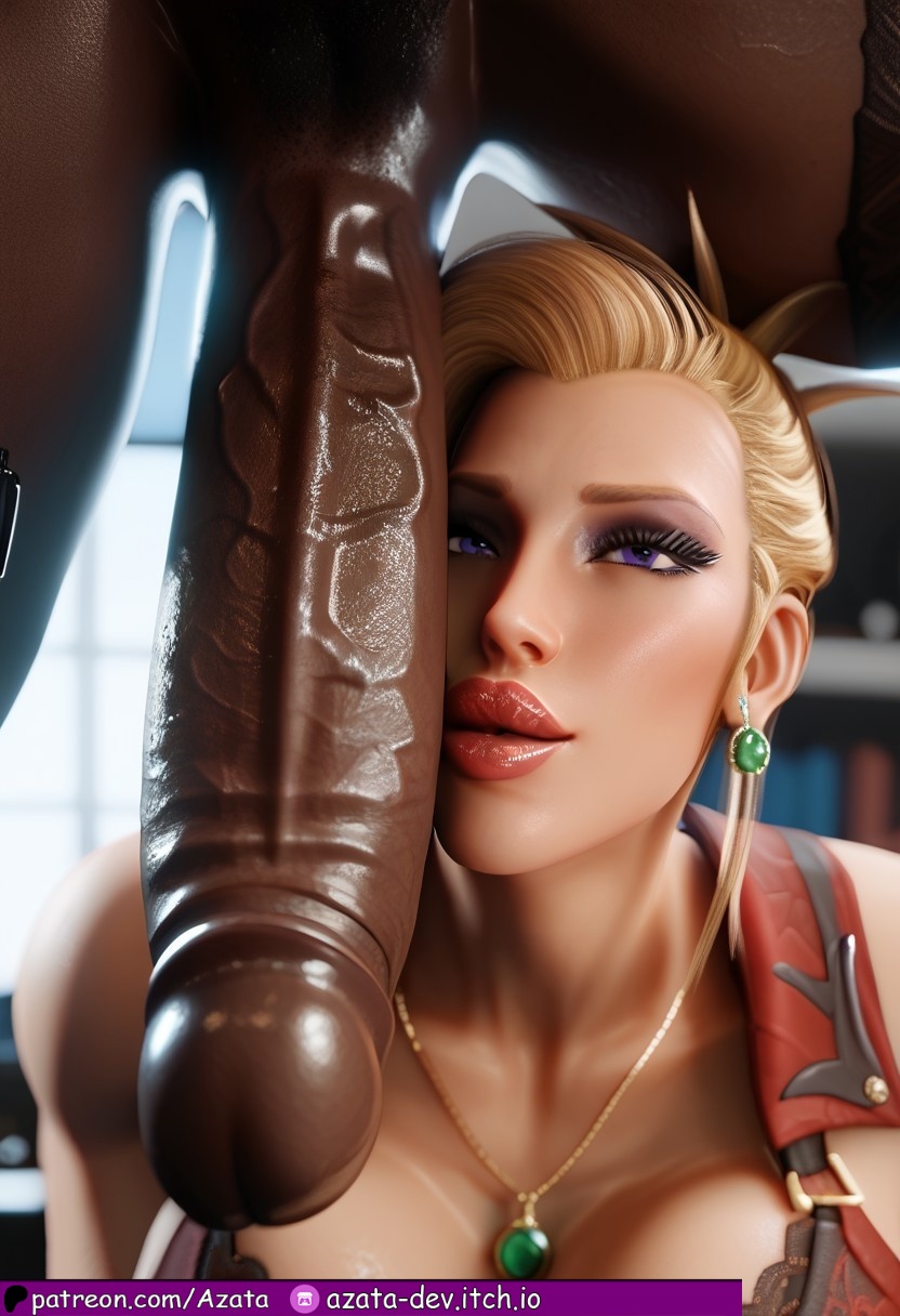 1boy, 1girls, absurdly large cock, ai generated, azataai, balls, barret wallace, before oral, blonde female, breasts, cock ring, cock worship, colossal ass, dark penis, dark skin, dark-skinned male, dominant female, female, final fantasy, final fantasy vii, final fantasy vii remake, huge breasts, imminent oral, in love with cock, interracial, large penis, light skin, light-skinned female, lipstick, looking at viewer, male, mature female, mommy, mommy dom, mommy kink, mommy milkers, necklace, pale skin, pale-skinned female, penis, precum drip, purple eyes, red dress, red lipstick, scarlet (ffvii), selfie with penis, smiley face