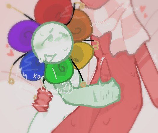 2025, 2anthro, 2boys, 2d, 2male, 2men, anthro male, anthro only, anthro/anthro, blush, blushing at partner, blushing male, breath cloud, colored, colorful flower petals, cum, cum on penis, cumming, cumming from handjob, dandy (dandy's world), dandy's world, dandys world, digital, digital art, digital artwork (media), digital drawing, digital drawing (artwork), digital media, digital media (artwork), digital painting, digital painting (artwork), duo, duo male, flower head, flower petals, for a head, gay, gay handjob, gay male, gay sex, green arms, green limbs, hand on waist, handjob, head out of frame, hearts around body, holding penis, laying down, laying on bed, light green body, light green skin, looking at partner, male, male anthro/male anthro, male only, male/male, moaning, motion lines, naked, naked male, naked male naked male, naked male with naked male, nude, nude male, nude male nude male, nude male with nude male, on back, on bed, penis, red body, red skin, roblox, roblox game, russian text, scarf only, sex, shy, shy expression, shy smile, speech bubble, sprout (dandy's world), striped scarf, sweat, sweat drops, sweatdrops, sweating, sweaty, sweaty body, talking to partner, tapering penis, text, text bubble, uncensored, video game, video game character, video game franchise, video games, willartsnsfw, yaoi