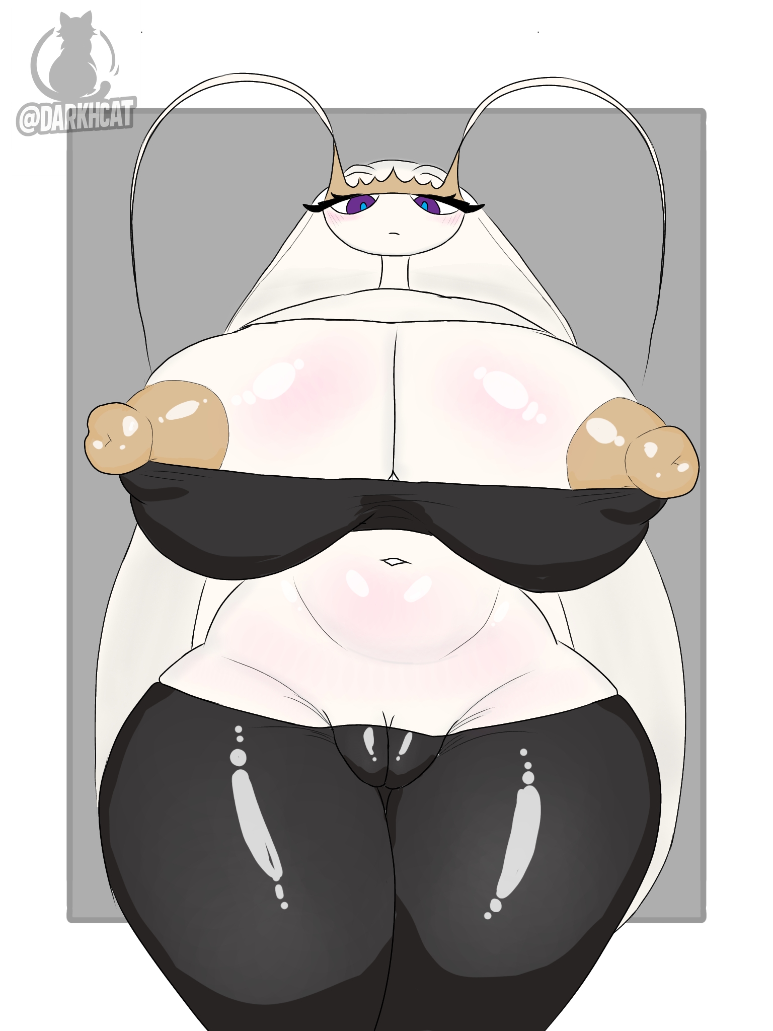 1girls, big breasts, breasts, clothing, curvy, darkhcat, female, female pokemon, game freak, huge breasts, huge hips, lowleg, lowleg pants, pheromosa, pokemon, pokemon (species), pokemon only, thick ass, thick thighs, ultra beast