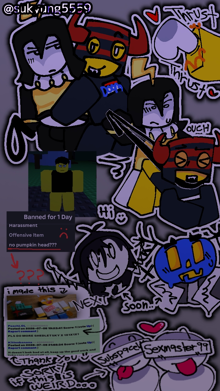 2boys, angry, balls, blocky body, bottomless, bulge, choked, choking, disembodied penis, disembodied torso, dusekkar (forsaken), forsaken (roblox), gay, gay sex, image, mad, male, male only, male/male, matt dusek, meme in the background, mrdoombringer, penis, request, ringmaster (forsaken), roblox, roblox game, robloxian, self upload, shedletsky, shedletsky (forsaken), shirt lift, shirt pull, sukyung5559, tease, teasing, two time (forsaken), whip, white skin, yellow skin