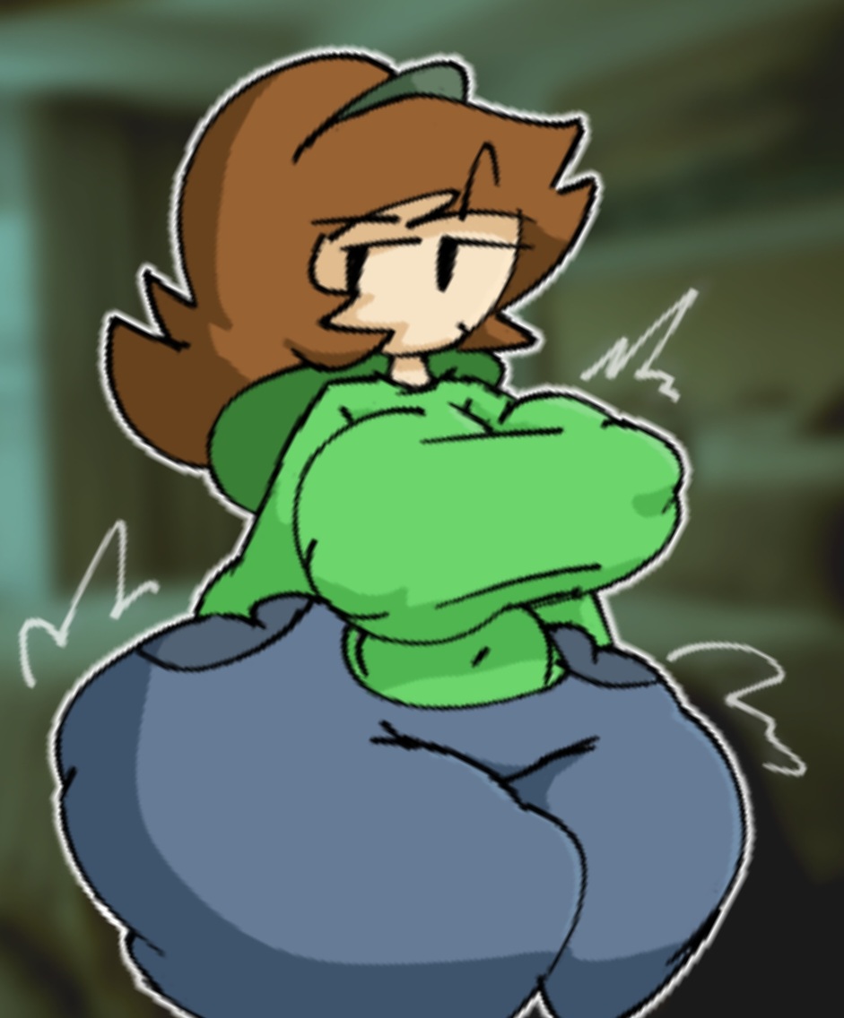 1girls abbber77 abby_(abbber77) ass ass_bigger_than_head belly big_ass big_breasts big_butt black_eyes boots breasts breasts_bigger_than_head brown_hair bubble_ass bubble_butt busty clothed clothing female female_focus female_only giant_breasts hoodie hourglass_figure huge_ass huge_breasts jeans large_ass large_breasts light-skinned_female light_skin looking_down nipple_bulge nipples nipples_visible_through_clothing no_pupils original original_artwork original_character ponytail self_insert self_upload shortstack simple_background smile sweat sweatdrop thick thick_ass thick_thighs twitter_user_oc voluptuous voluptuous_female