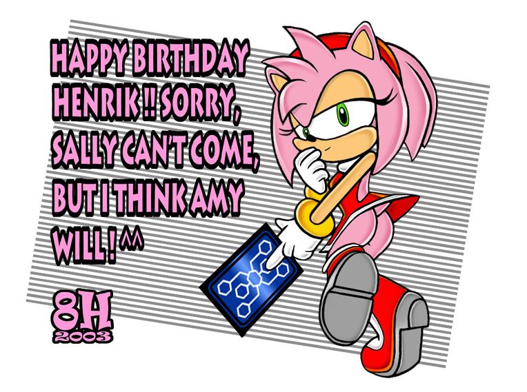 8horns amy_rose anthro dress female female_only fur green_eyes hedgehog sega solo sonic_(series) sonic_shuffle straight_hair upskirt