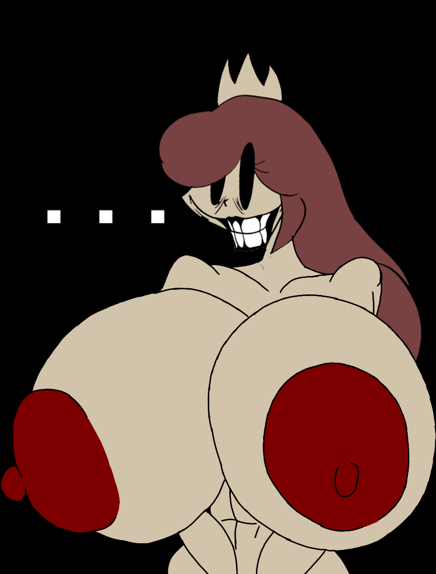 1girls belly big_breasts black_background breasts breasts_bigger_than_head corrupt_prowler_(px) creepy creepy_smile creepypasta crown empty_eyes entity female female_focus female_only hips horror house_of_horrorbrews huge_breasts lips lipstick long_hair long_red_hair mario_(series) mario_85 nightmare_fuel nightmare_waifu nipples nude nude_female nudity princess princess_peach princess_toadstool red_hair royalty simple_background smile smiling solo solo_female solo_focus super_mario_bros._(nes) tasteofchoklit_(edit) theluxusguy_(editor) themadguy_(editor) thighs