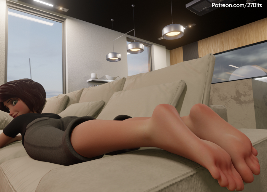 27bits, 3d, aunt cass, big hero 6, cass hamada, disney, feet, female, foot fetish, foot focus, marvel, marvel comics, pixar, soles, toes