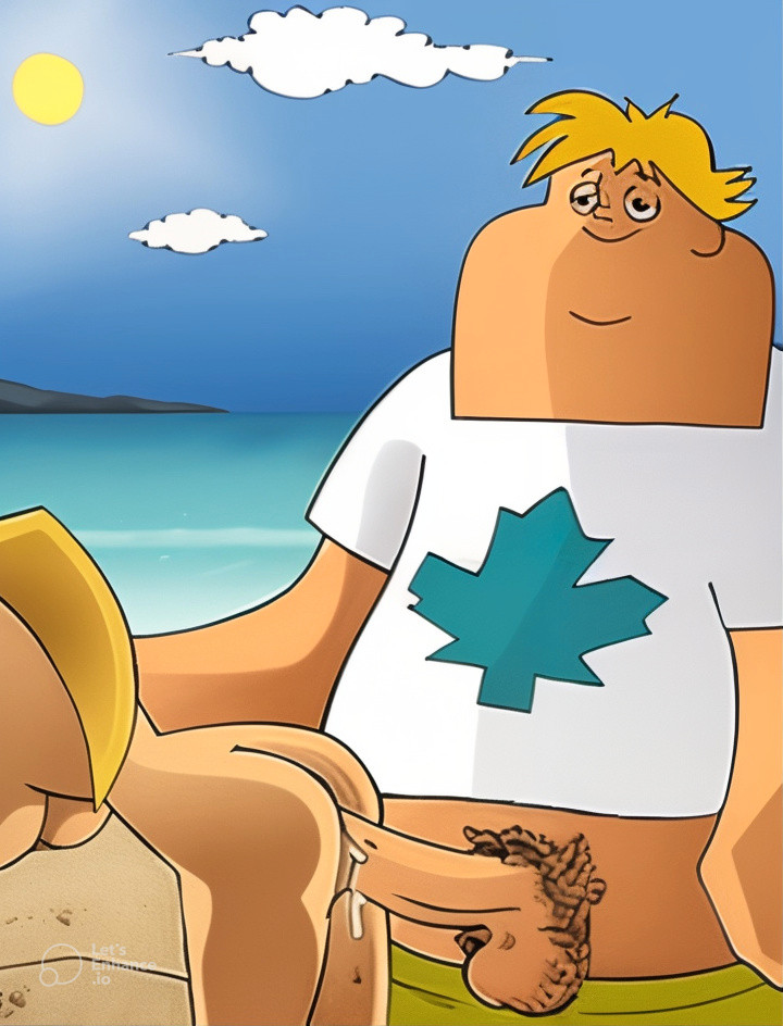 ai_generated ai_upscaled bridgette_(tdi) fat_man owen_(tdi) tagme total_drama_island