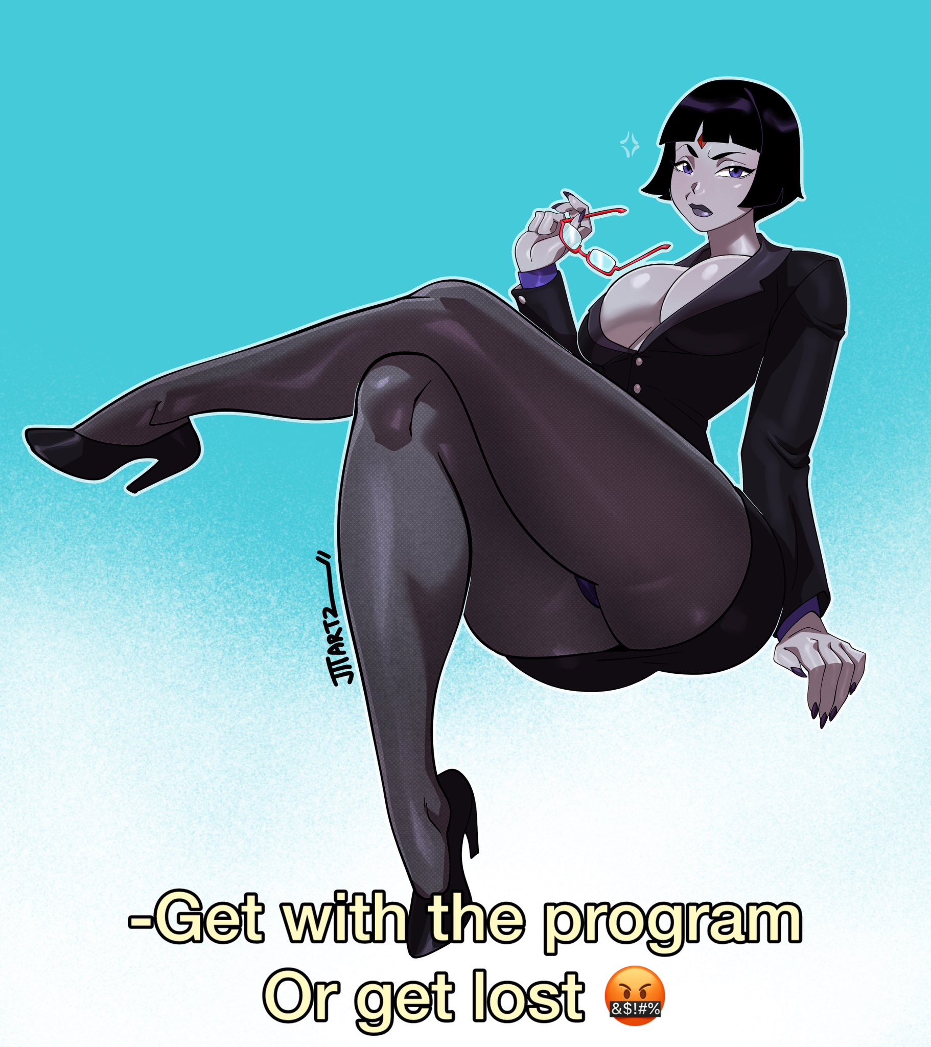 1girls, ass, big ass, big breasts, big thighs, breasts, bust, busty, cambion, chest, curvaceous, curvy, curvy figure, dc, dc comics, demon, demon girl, digital media (artwork), female, goth, goth girl, grey body, grey skin, grey-skinned female, half demon, hips, hourglass figure, huge ass, huge breasts, huge thighs, jtt artz, large ass, large breasts, large thighs, legs, rachel roth, raven (dc), slim waist, sorceress, teen titans, thick, thick hips, thick legs, thick thighs, thighs, voluptuous, waist, wide hips