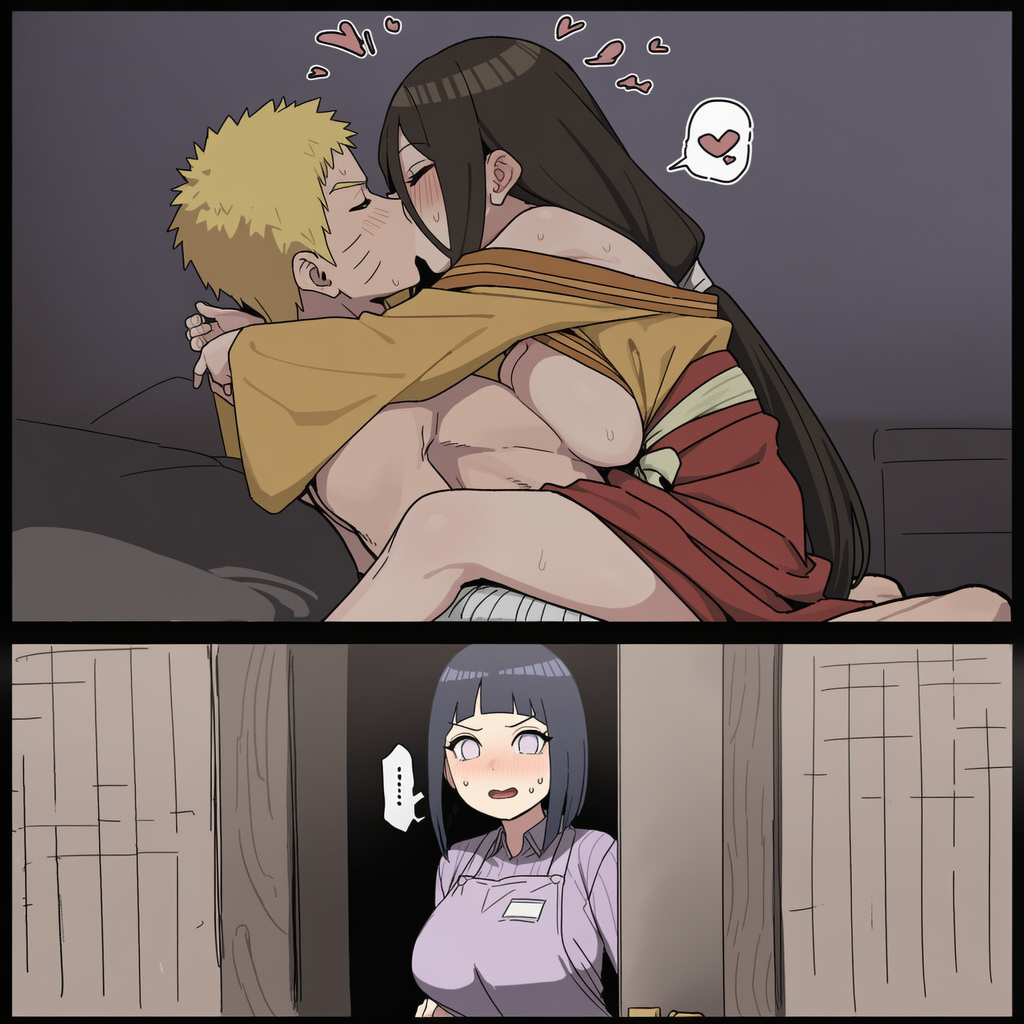 1boy, 2girls, ai generated, ass, big ass, big breasts, blush, bob cut, boruto: naruto next generations, breasts, brother in law and sister in law, brown hair, byakugan, caught, caught in the act, cheating, cheating husband, completely nude, cucked by sister, cuckquean, embarrassed, eyeless, eyeless male, female, fucked senseless, fucked silly, hair between eyes, hi res, husband and wife, hyuuga hanabi, hyuuga hinata, kimono, kissing, kneeling, light skin, light-skinned female, light-skinned male, long hair, looking at another, looking at partner, looking at viewer, male, muscular, muscular male, naruto, naruto (series), netorare, nipples, ntr, nude, on bed, peephole, penetration, penis, pleasure face, ponytail, purple hair, pussy, sex, shirt, short hair, siblings, sisters, skirt, smile, straddling, straight, surprised, surprised expression, thxxx59, toned, toned female, uncensored, uzumaki hinata, uzumaki naruto, vaginal penetration, vaginal sex, voyeur, voyeur pov, voyeurism, walk-in, whisker markings, whiskers, white eyes, yellow hair