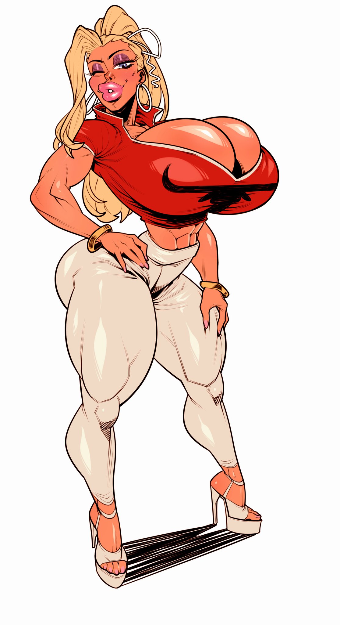 1girls, ass bigger than head, big ass, big breasts, big thighs, bimbo, blonde female, blonde hair, breasts, breasts bigger than head, coxville stories, curvaceous, curvy, curvy figure, digital media (artwork), female, groove1121, high heels, hips, hourglass figure, huge ass, huge breasts, huge thighs, jenny summers, large ass, large breasts, large thighs, legs, light skin, light-skinned female, mature, mature female, platform heels, slim waist, thick, thick hips, thick legs, thick thighs, thighs, thighs bigger than head, voluptuous, waist, wide hips, wide thighs