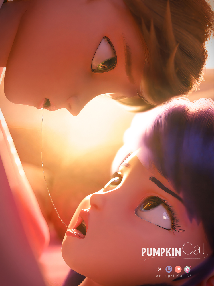 adrien_agreste adrienette censored chat_noir kagami_tsurugi kissing kissing_while_penetrated ladybug_&_cat_noir:_the_movie ladybug_(character) marinette_cheng marinette_dupain-cheng miraculous:_tales_of_ladybug_and_cat_noir miraculous_ladybug miraculous_ladybug_(character) missionary_position nude nude_female pumpkincat threesome