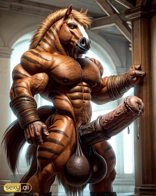 1anthro 1boy 1horse 1man abs ai_generated balls ballsack bara bara_tiddies bara_tits biceps big_balls big_cock big_dick big_penis big_testicles boner brown_body cock deltoids dick equid equine equine_genitalia fat_balls fat_cock fat_penis flared_penis furry gigantic_balls gigantic_cock gigantic_penis gigantic_testicles horse horse_penis horsecock huge_balls huge_cock huge_cock huge_cock huge_testicles large_balls large_cock large_dick large_pecs large_pectorals large_penis large_testicles male male male_focus male_nipples male_only man_boobs man_breasts man_tits manly monster monster_cock muscle muscles muscular muscular_anthro muscular_male nipples nuts nutsack original original_character pecs pectorals penis scrotum striped_fur stripes testicles thancrus trapezius vein veins veins_on_dick veiny veiny_muscles veiny_penis