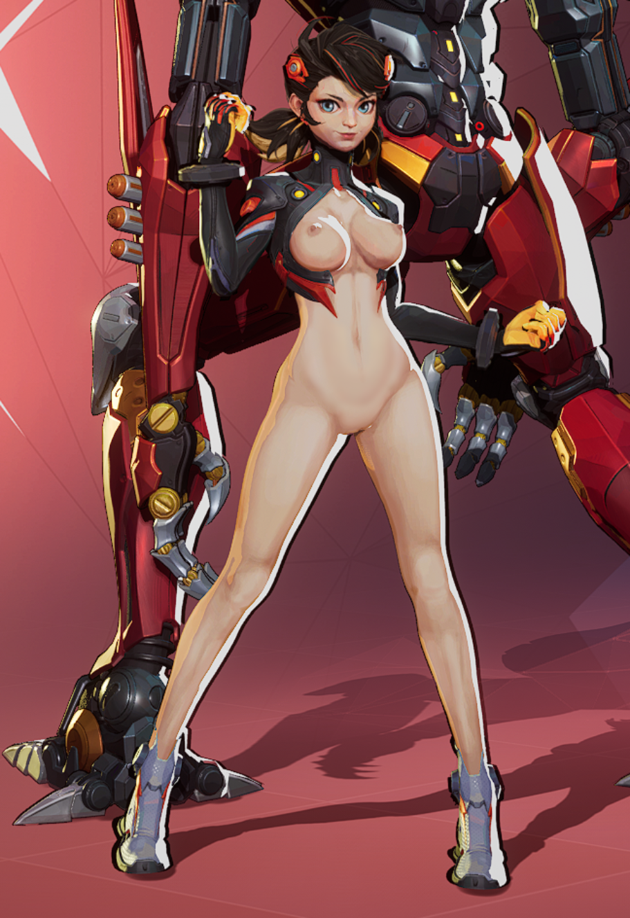 1girls 3d accurate_art_style accurate_body_type adapted_costume areolae asian asian_female ass athletic athletic_female battle_armor black_hair blue_eyes bodysuit bottomless breast_cutout breast_focus breasts breasts_out casual casual_exposure casual_nudity cel_shading cleft_of_venus clenched_fists cropped_jacket cutout determined erect_nipples exposed exposed_ass exposed_breasts exposed_chest exposed_nipples exposed_pussy exposed_vagina exposing_self female female_only fist flat_belly footwear full_body game_screenshot hair_ornament hair_ornaments hairless_pussy handwear handwear_and_footwear_only highlights_hairs jacket japanese_female jitoryomaster large_breasts looking_at_viewer marvel marvel_comics marvel_rivals mecha mecha_pilot_suit mostly_nude narrow_waist navel nipples no_bra nopan official_style outerwear peni_parker peni_parker_(marvel_rivals) perky_breasts pilot_suit pose pussy red_hair revision rochestedorm screenshot_edit shoes sidelocks skinny slim smile smiling smiling_at_viewer solo_female sp//dr sp//dr_(marvel_rivals) standing superheroine thigh_gap thighs third-party_edit twintails unreal_engine vagina wide_hips