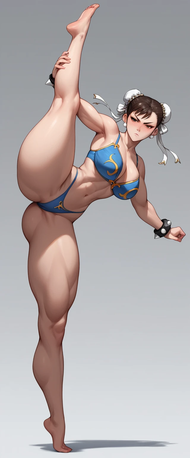 ai_generated ass background big_ass big_butt big_thighs blue_clothing breasts capcom challenge_succeeded chun-li chun-li_(battle_ouffit_sfv) chun-li_(cosplay) chun-li_(fortnite) clothed_female clothing female female_only fishnet_legwear hand_on_ass hand_on_breast hand_on_butt holding holding_ass holding_breast holding_butt leg_hold leg_hold_pose leg_holding looking_at_you pose posing spiked_bracelet spiked_bracelets street_fighter street_fighter_6 street_fighter_iii street_fighter_iv street_fighter_v tall tall_female tall_girl tall_image tall_male taller_female taller_girl