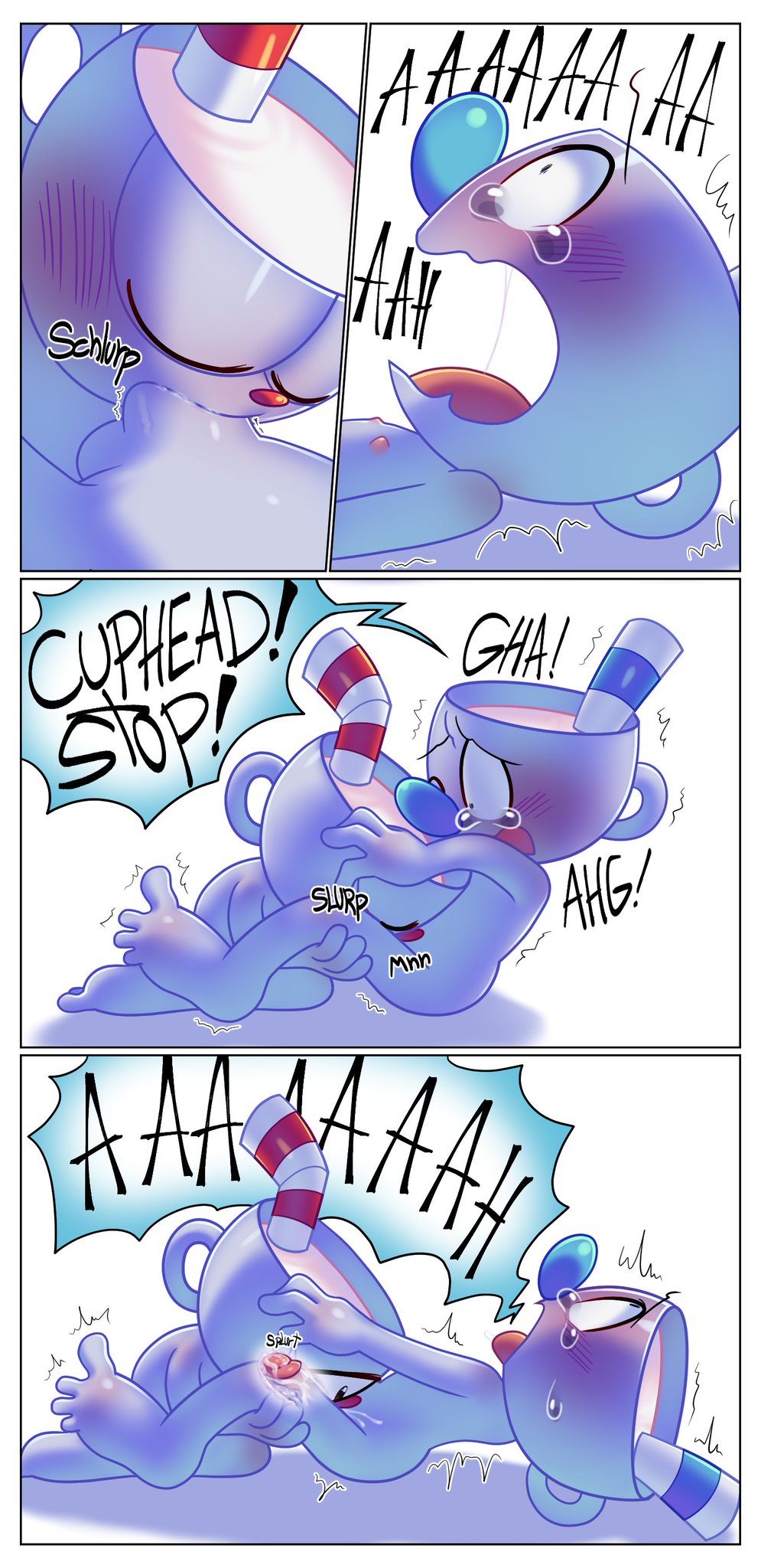Cuphead (Cuphead (Game)) Rule 34 Image